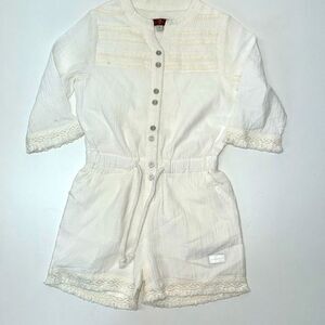 🔥 7 for all mankind romper one piece girls kids Sz 5 new